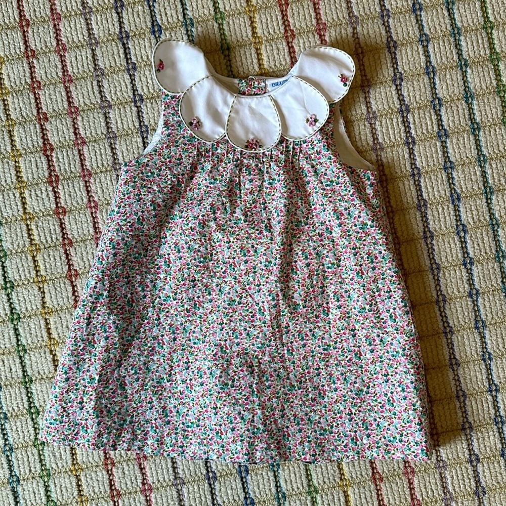 Luli and Me cotton Easter or summer dress 2T EUC